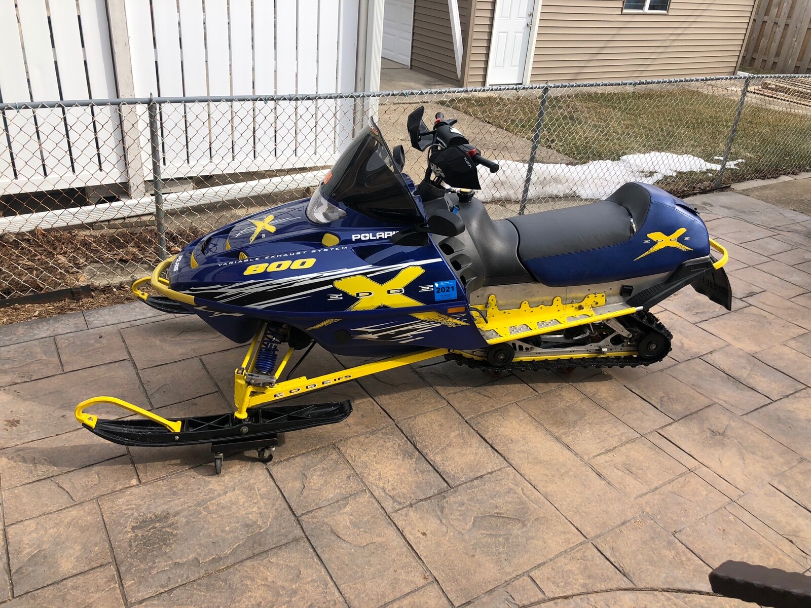 POLARIS 800 EDGE X SNOWMOBILE FAST M20 AIRWAVE AIR SUSPENSION ASSAULT RIPSAW