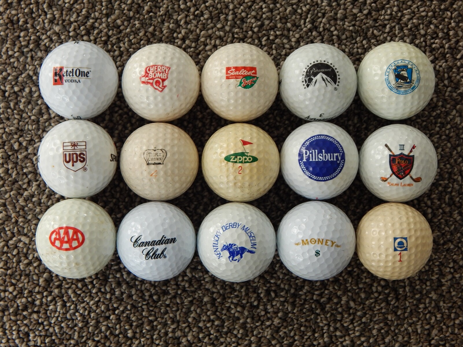 15 Logo Golf Balls | eBay