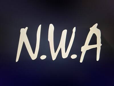 N.W.A Vinyl Decal Sticker 8.5'' X 4'' (NWA, Lynch Mob, West Coast, Eazy-E, DOC)