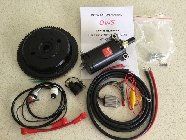 New Electric start conversion kits for Yamaha 40hp 