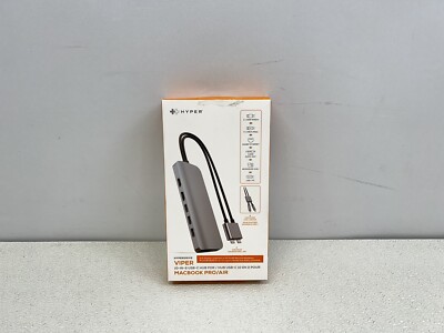 Hyper - HyperDrive Viper 10-in-2 USB-C Hub - Space Gray -