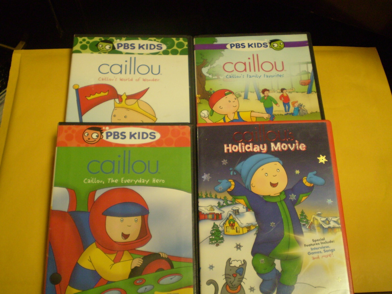 Caillou DVD 11枚セット PBS KIDS s-l400.jpg