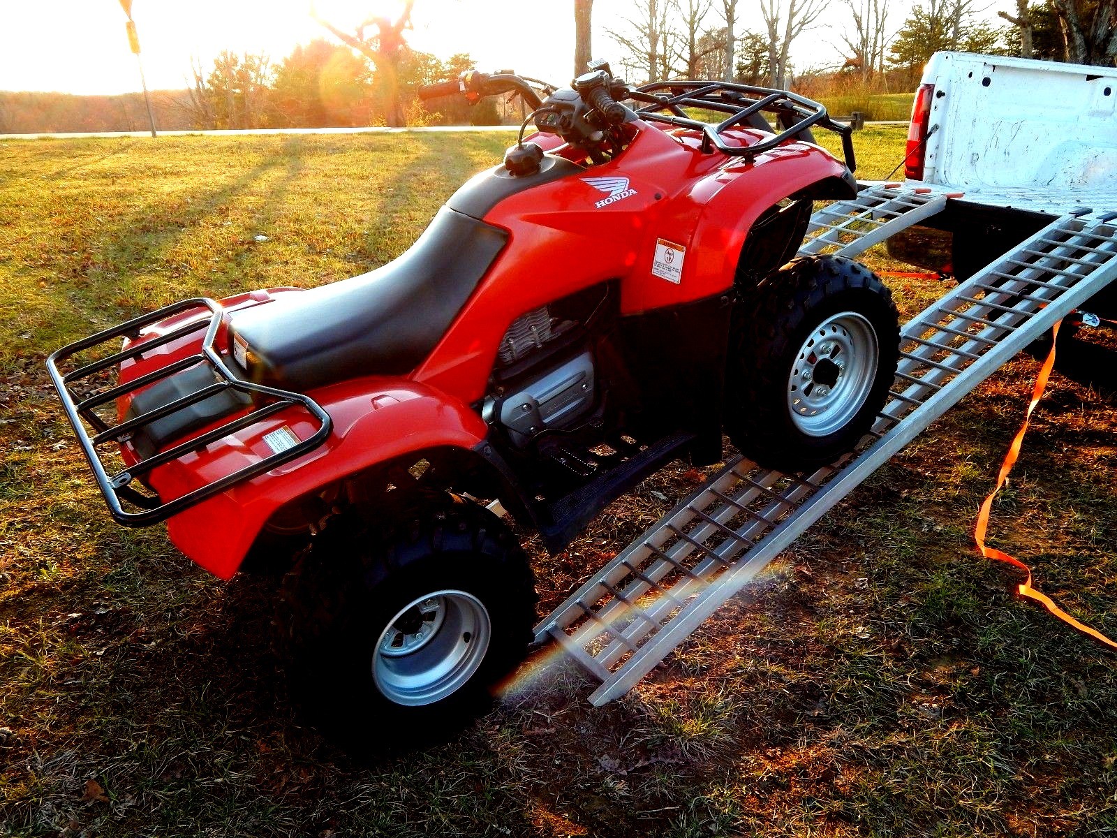 2013 Honda Recon 250 Atv 4 Wheeler 4x2 Very Nice Condition. Garage Kept NO SHIP