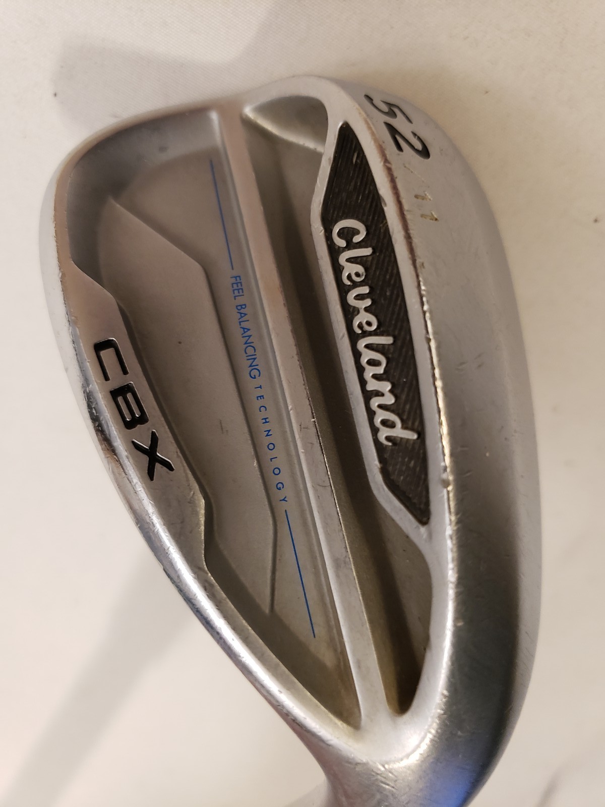 Used Cleveland CBX - Gap Wedge 52* - 11* Bounce - TT DG 115 Wedge Flex - RH