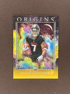 2023 Origins Bijan Robinson RC Rookie Gold 10/10=1/1 Falcons J1S