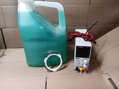 Bright Nickel Plating Solution  2.5 gal. + Nickel Anodes + 30v 10a Power Suppy