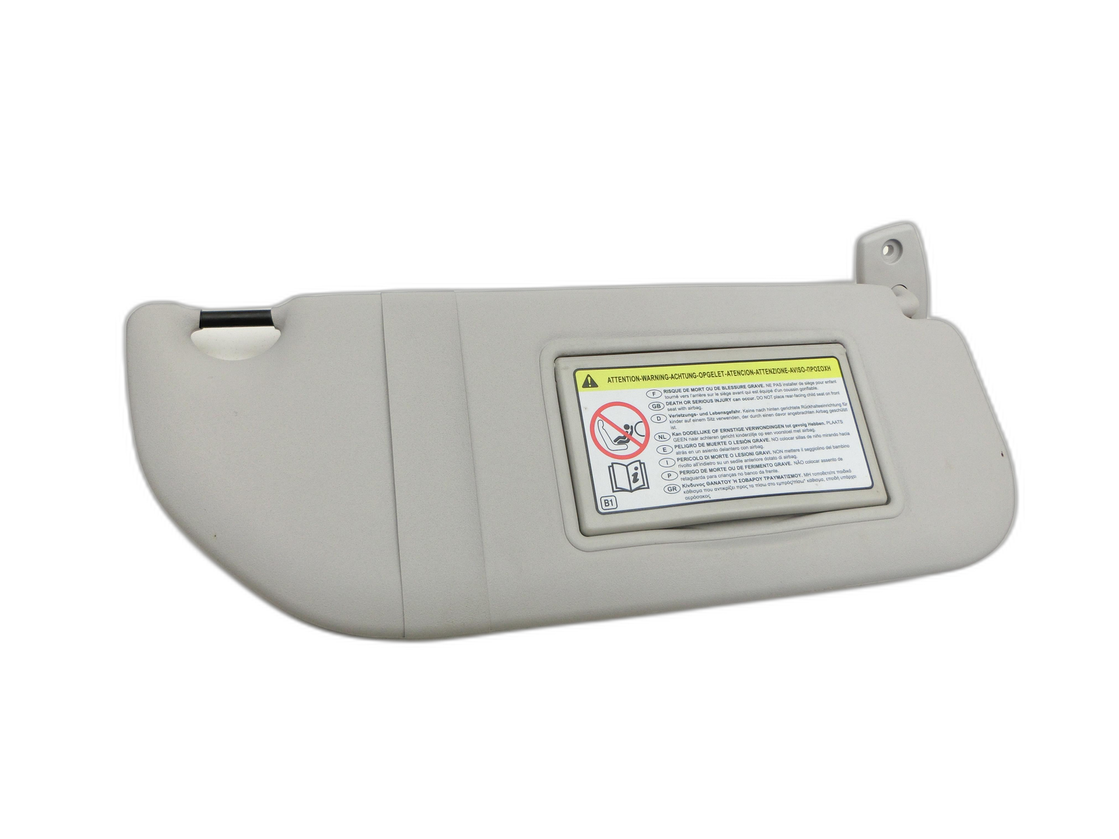 Visera parasol derecha para conductor auxiliar Toyota Aygo 09-12 - Bild 1