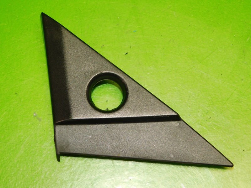 92-95 Civic OEM driver left door side mirror cover trim panel triangle