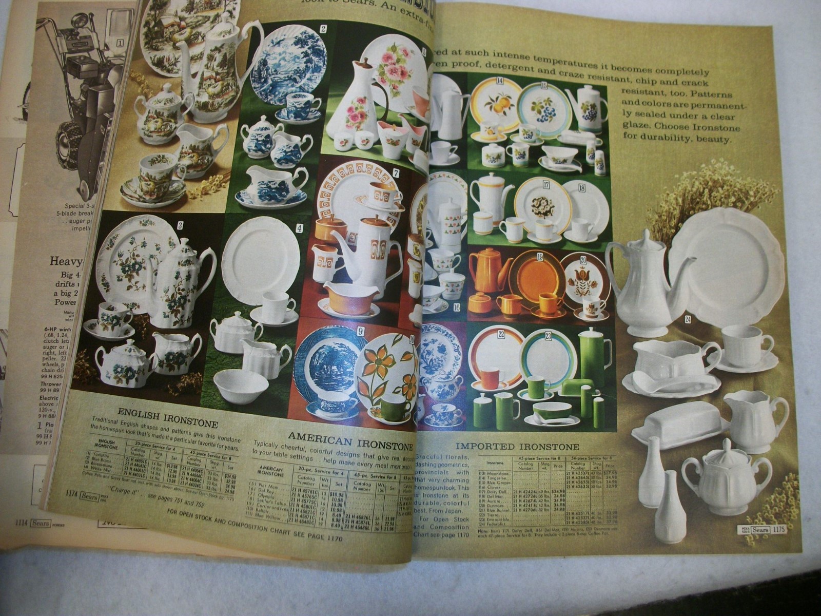 Vintage Sears Catalog - Fall Winter 1968