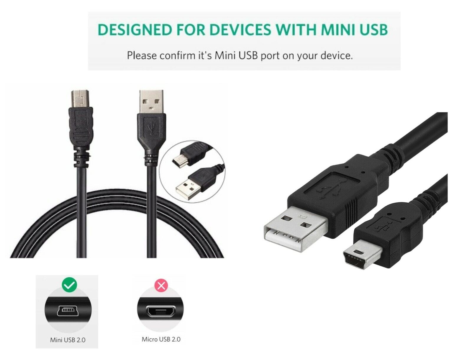USB Data Sync Charging Cable For Panasonic Strada CN-GP50N Sat Nav GPS USB Data Sync Charging Cable For Panasonic Strada CN-GP50N Sat Nav GPS