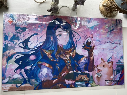 MTG Narset cherry blossoms viewing Playmat FUZICHOCO limited Japan