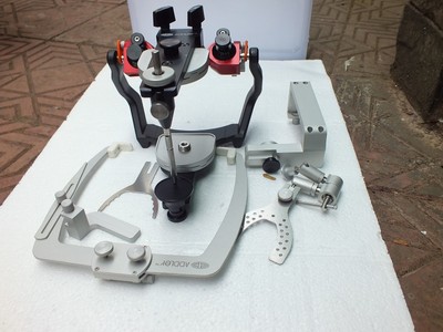 dental semi adjustable articulator with facebow