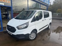 2020 Ford Transit Custom 2.0 300 EcoBlue Leader Crew Van Double Cab 5dr Diesel M