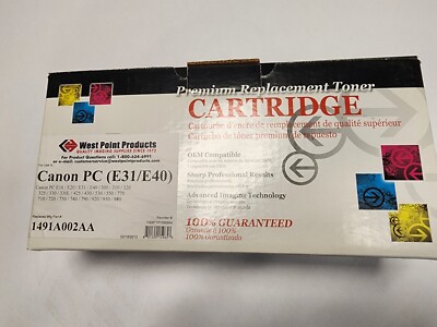 CANON E40 E20 E31 E16 TONER CARTRIDGE FC 200 201 220 310 336 PC140 PC160 PC170
