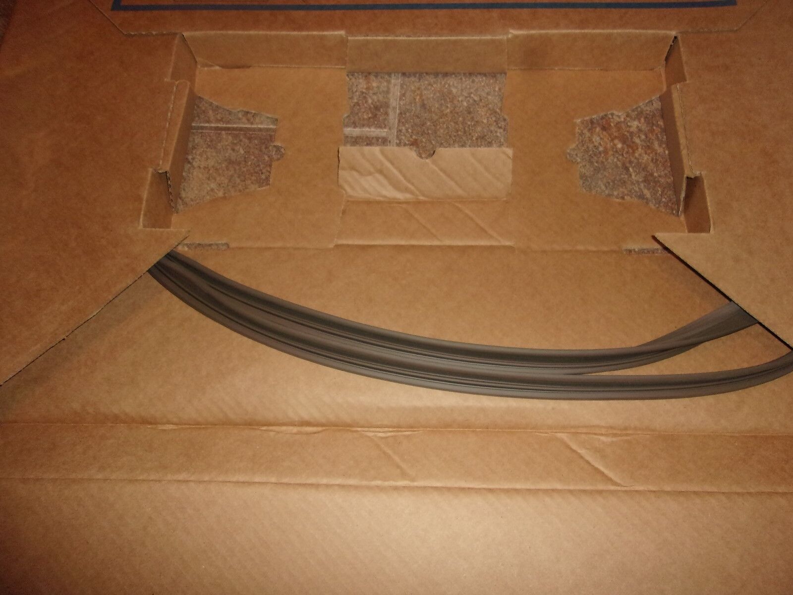 WR24X0284 OEM GE REFRIGERATOR DOOR GASKET SEAL BROWN BRAND NEW PART