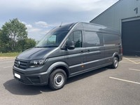 2025 25 REG VOLKSWAGEN CRAFTER COMMERCE PLUS HIGH ROOF PANEL VAN IN GREY 140PS