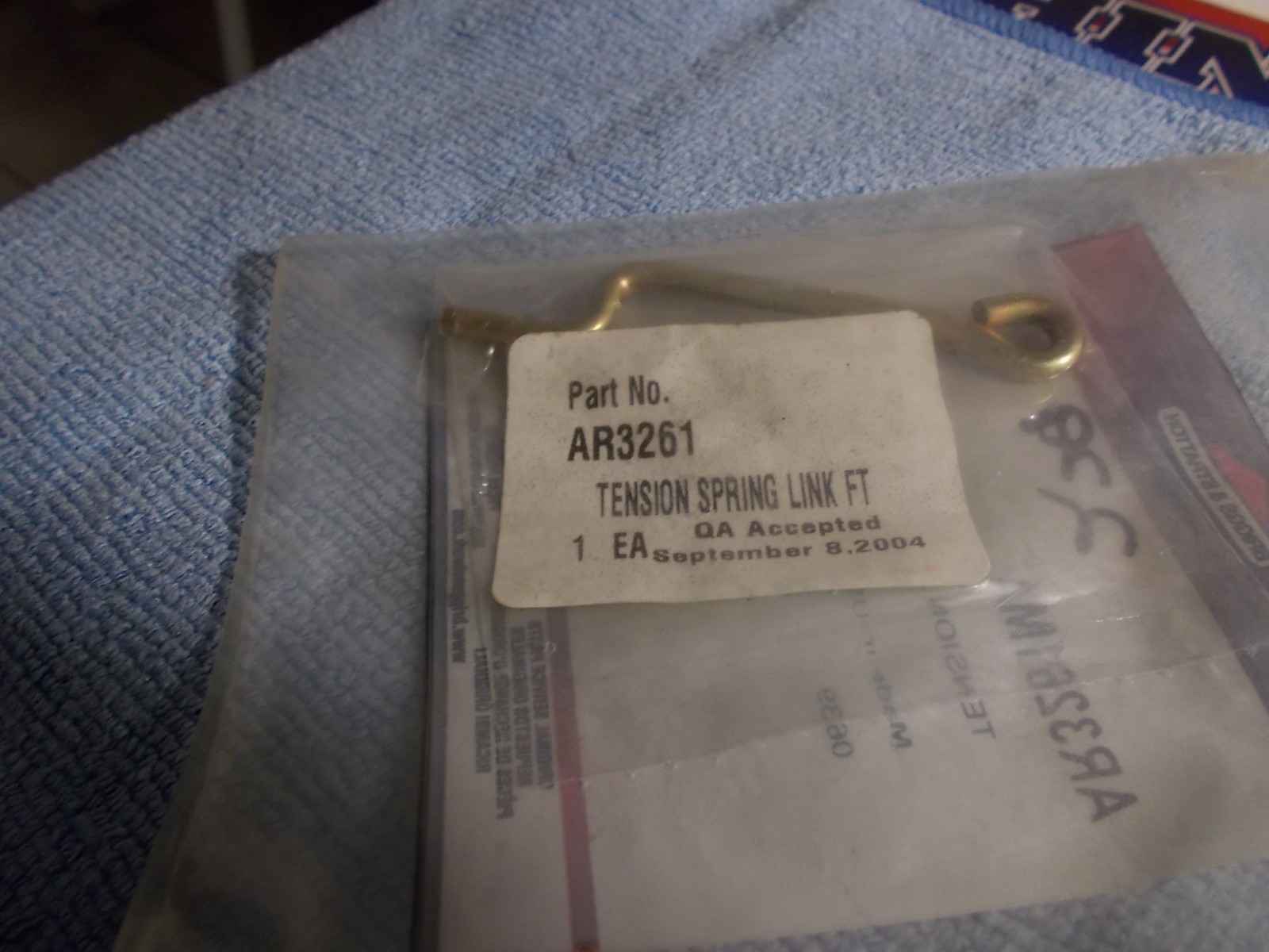 MURRAY EARTHQUAKE TILLER 3261 tension spring LINK OEM AR3261 Front Tine. USA