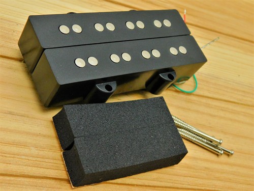 Artec Ceramic JB Twin Pickup for 4-string Fender Jazz J Bass® Humbucker 4 wire