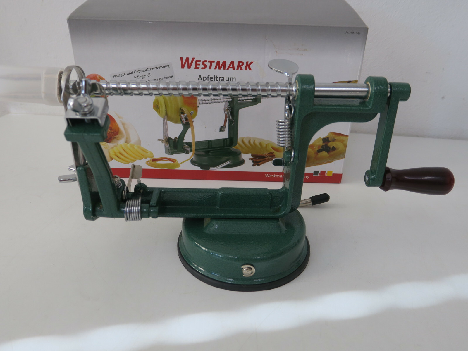 Westmark Apfelschäler Apfeltraum Apfel Schäler Obstschäler Apfelschälmaschine