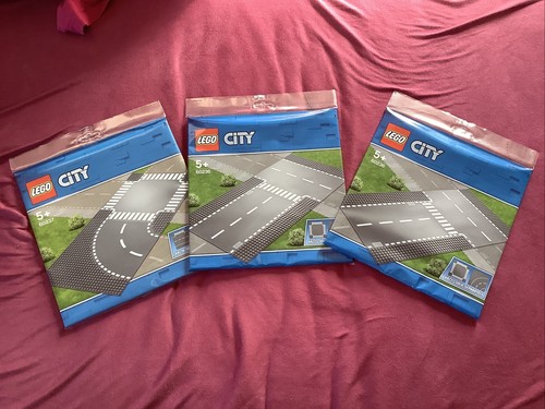 Lego Strassenplatten NEU 6 Stück 2x 60236 plus 60237
