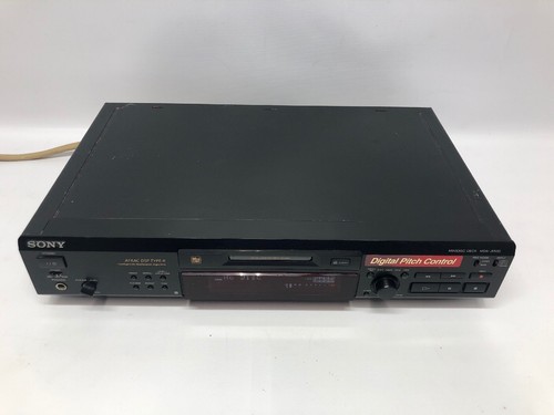 Sony Minidisc Deck MDS-JE530- Powers On