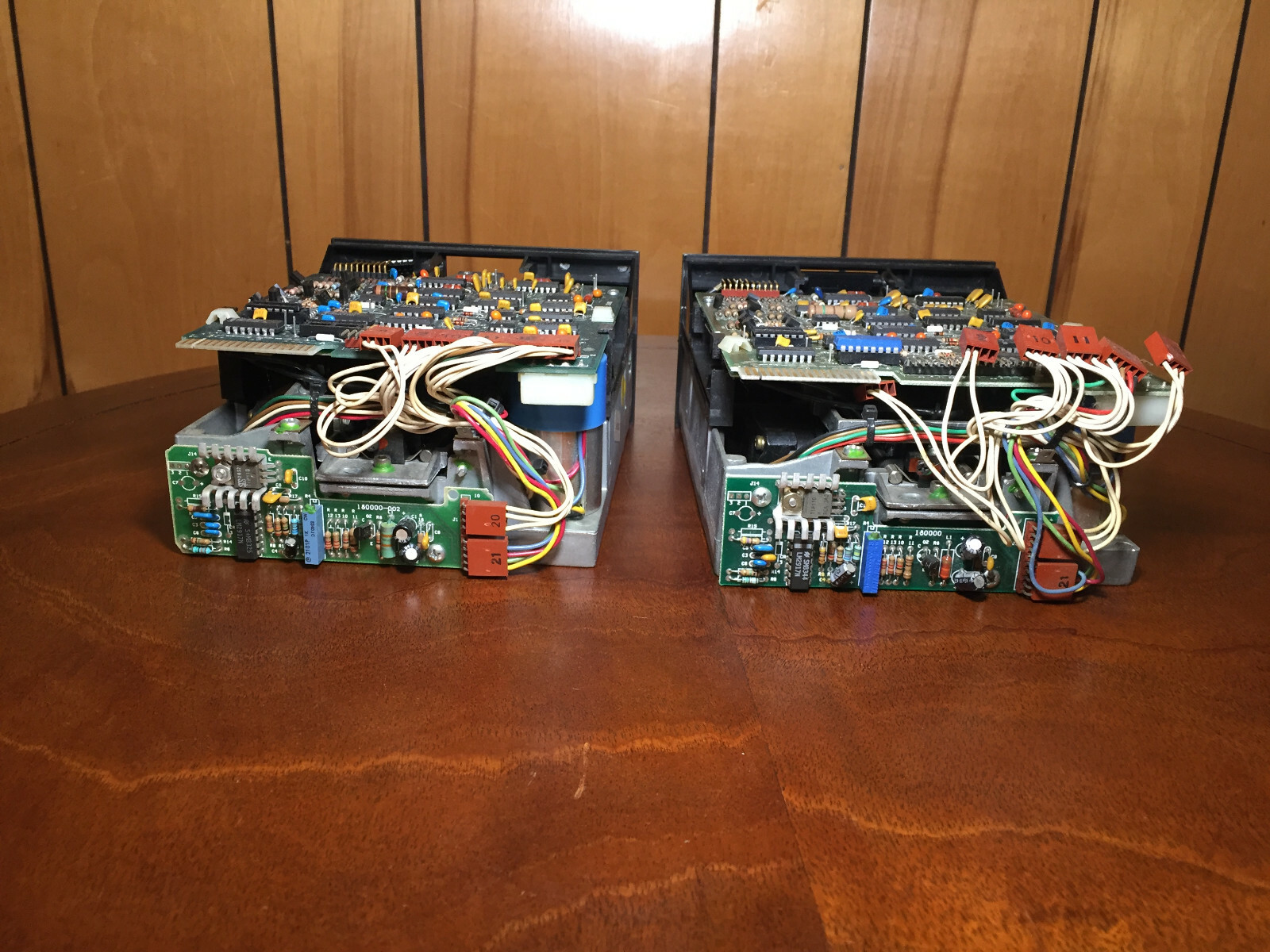 two Vintage Kaypro II tandon tm100 5.25