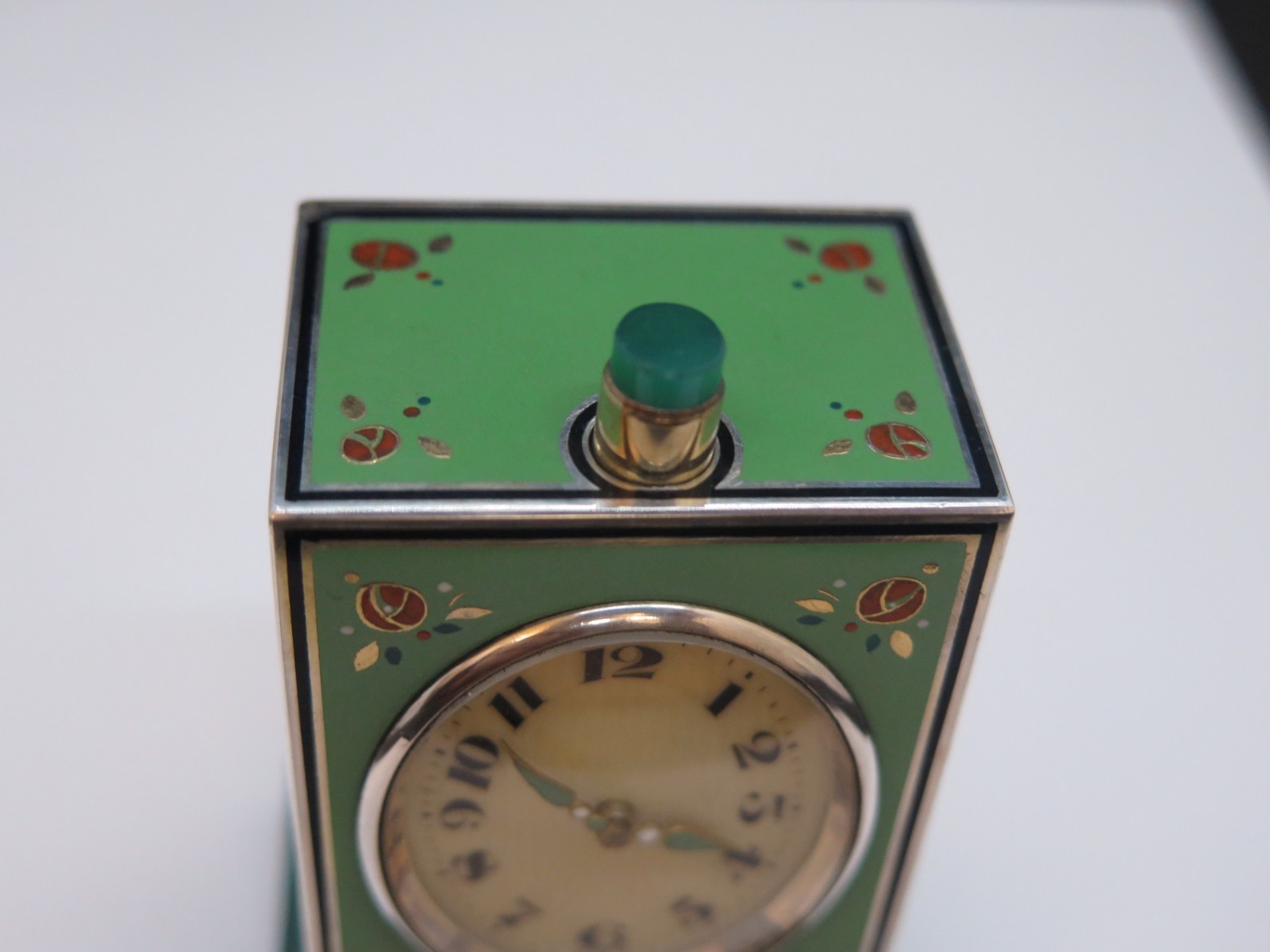 Rare Enamel Clock