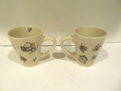 Vintage Disney Winnie The Pooh, 100 Acre Woods, Tigger, Piglet, set of 2.