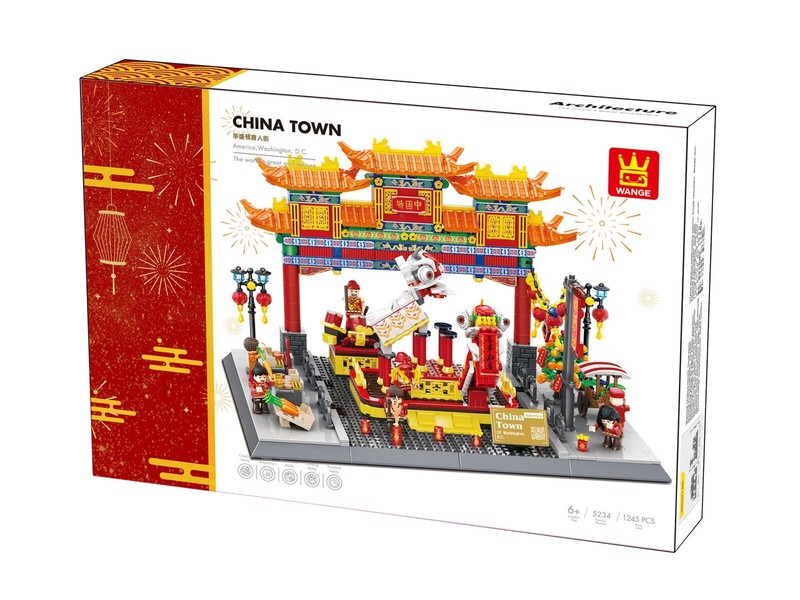 Wange 5234 China Town-Washington D.C.,America Baustein Set