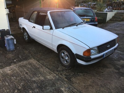 Ford Escort Cabriolet 1.6i MK3 Xr3i 1985