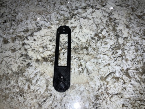 Google Nest Battery Doorbell Mounting Plate Replacement (Black)