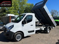 VAUXHALL MOVANO 2.3 CDTI L2H1 TIPPER 2021 71 REG EURO 6 LOW MILES ONLY 21K