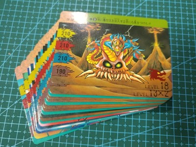 JAPAN COMIC SERIES '' DRAGON WARS '' CARDDASS REGULAR 18  CARDS FULL SET