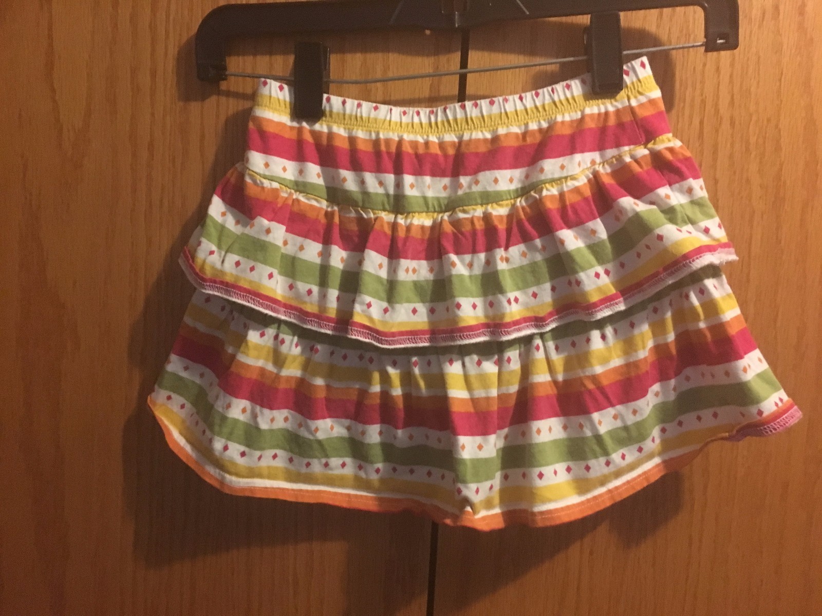 Girls Gymboree Multi-Color Cotton Skort Size 6