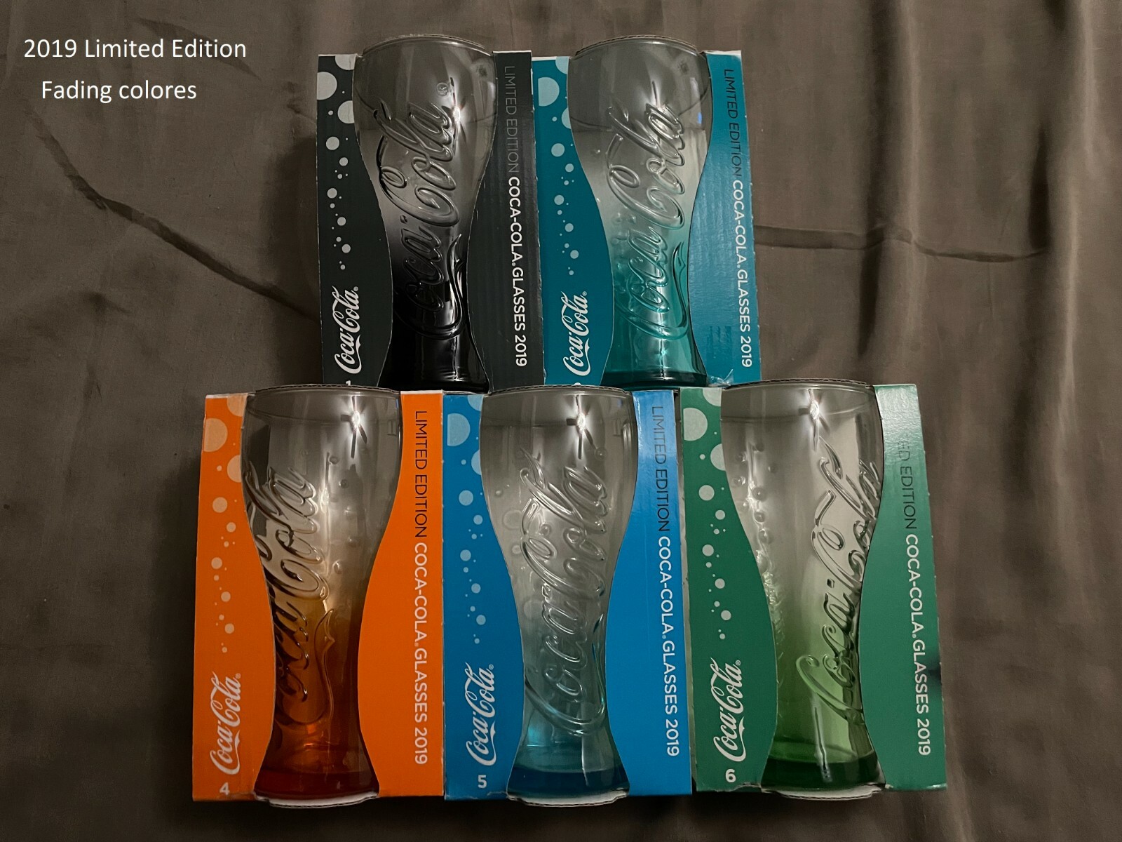 McDonalds Coke Glass 2019 Limited Edition Fading Colors | eBay McDonalds Coke Glass 2019 Limited Edition Fading Colors | eBay