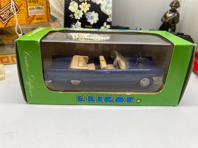 ELIGOR CHRYSLER NEW YORKER 1958  REF 1100 ECH 1/43 EME BLEU INT BEIGE