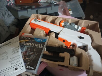 NEW PS3 Cabela's Survival Shadows of Katmai Game w/Top Shot Elite Rifle Gun NEW
