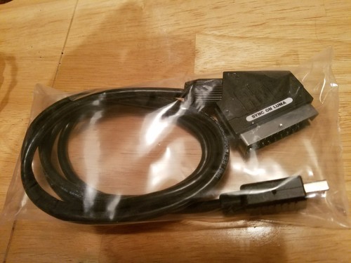 PS1/PS2 SCART/RGB Cable, Luma Sync, Made by RetroGamingCables, New, USA Seller