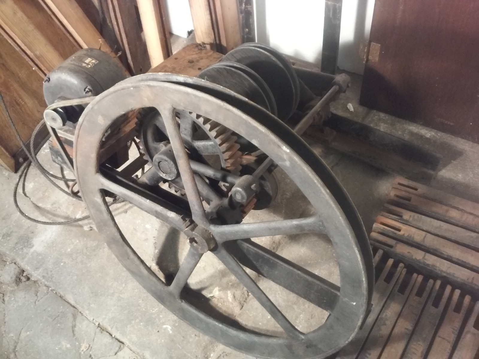 Amazing RARE Antique Sedgwick Personal Elevator, Full Setup, Hard to Find. WOW!