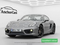 2014 Porsche Cayman 2.7 981 Coupe 2dr Auto Petrol PDK Euro 6 (275 ps) Coupe Petr
