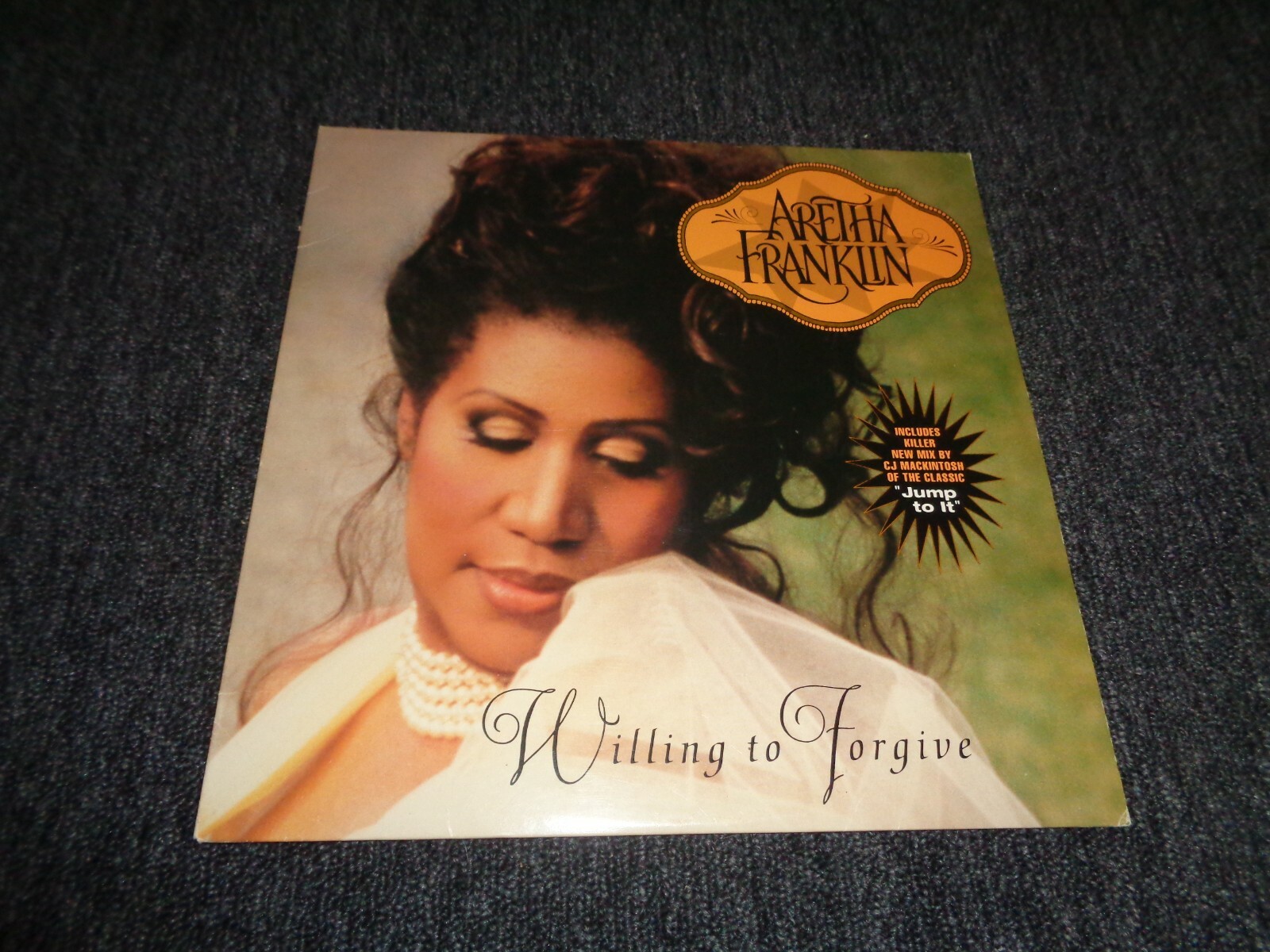 Aretha Franklin - Willing to Forgiveレコード ARETHA FRANKLIN WILLING TO FORGIVE Jump To It 12