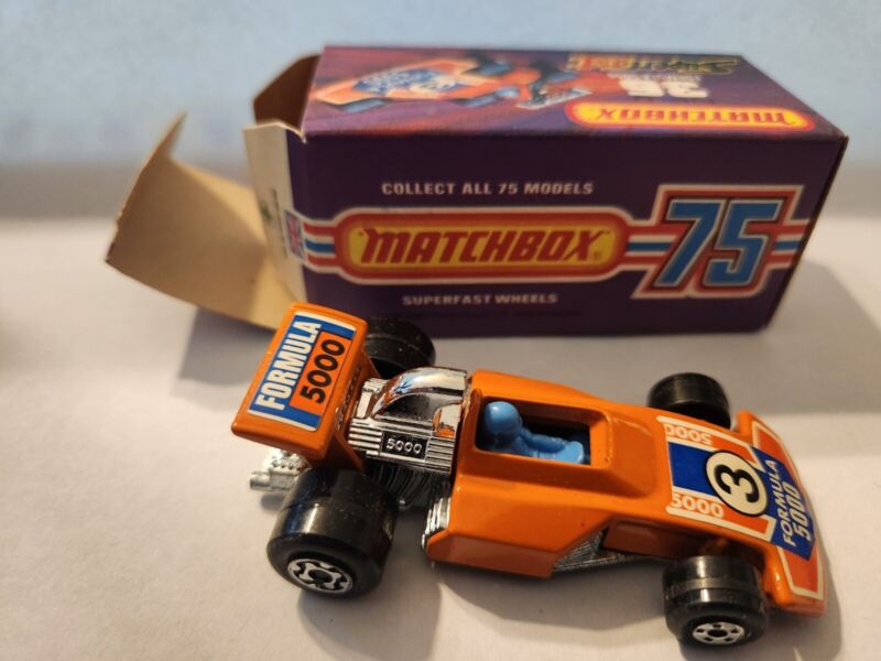 Matchbox Superfast Model No. 36 Formula 5000 1975 with Original