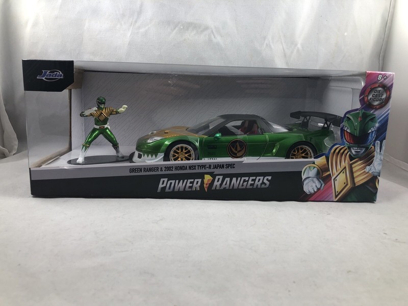 Jada 1:24 Power Rangers Green Ranger & 2002 Honda NSX Type-R Japan