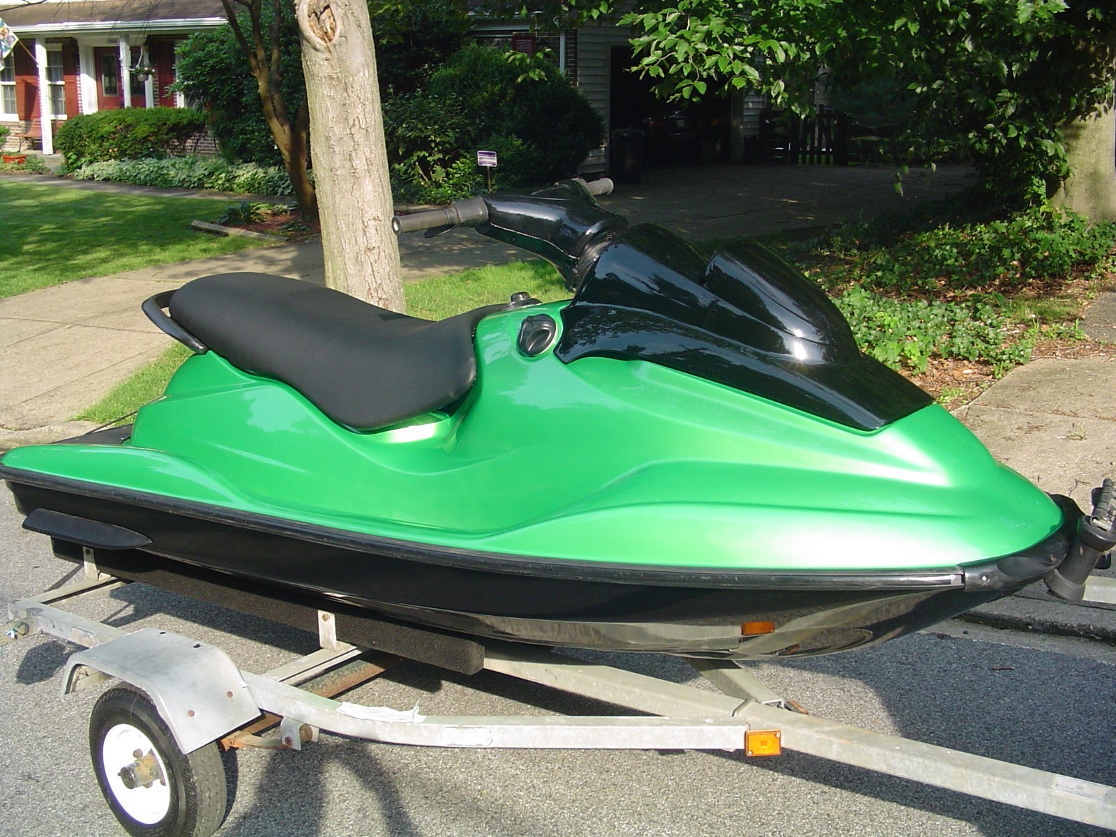 SEA DOO "GS" CUSTOM JET SKI / SBT MOTOR / SNAKE SKIN GREEEN / GETS ATTENTION