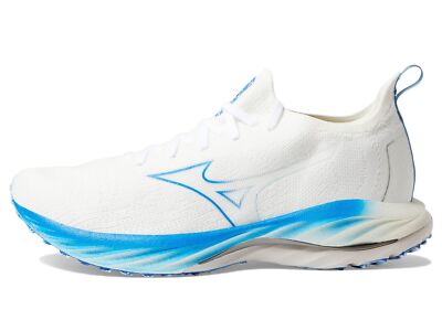 

Мужские кроссовки Mizuno Wave Neo Wind, белый/голубой, 12,5 D, средний, США, White/peace blue