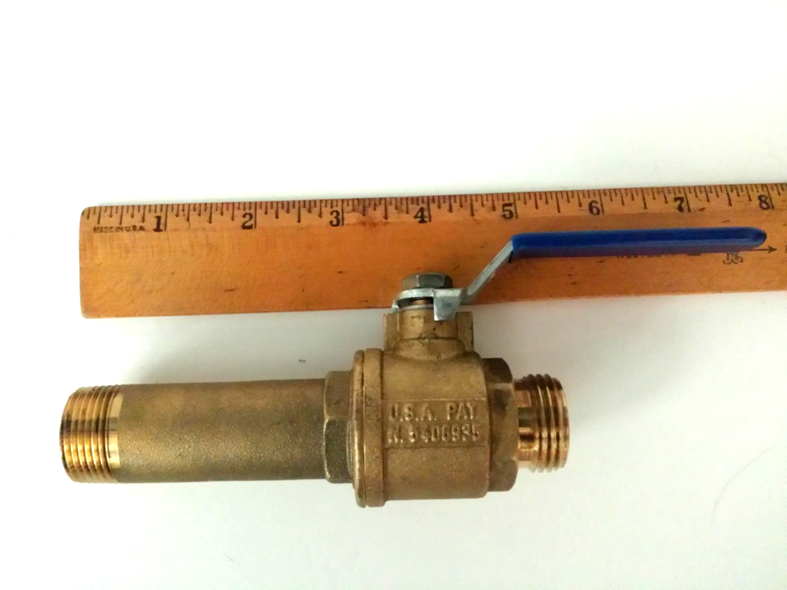 A Work of ART--FORGED (Not Cast) Water Heater Drain Valve