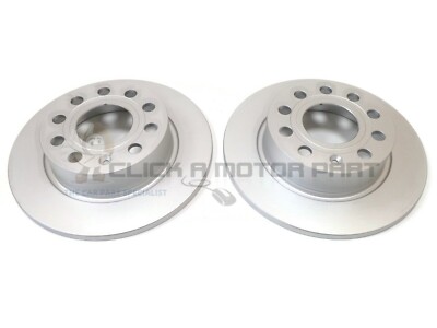 VW SCIROCCO 1.4 2.0 TDi 2008-2017 REAR 2 BRAKE DISCS SET ONLY