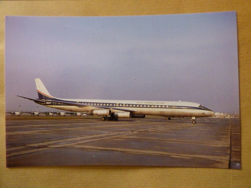 Saudi Arabian Airlines   Dc 8 63cf   N864f / Col.Vilain NÂ° 133