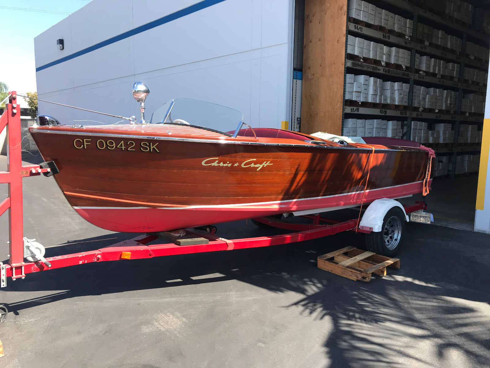 1954 Chris Craft Sport Utility Classic Wooden Boat