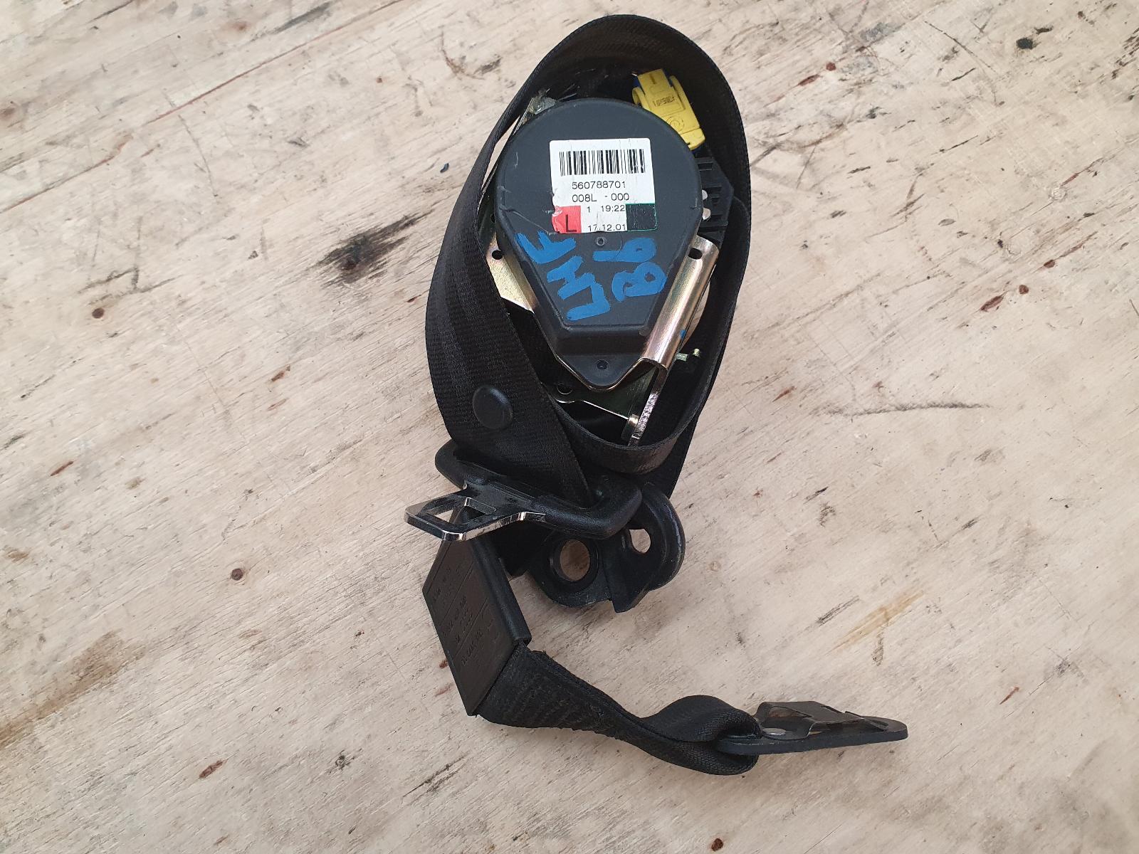 2005 Audi A4 LH FRONT SEAT BELT ONLY B6 SEDAN/WAGON 07/01-02/05 8E0857705G image 3